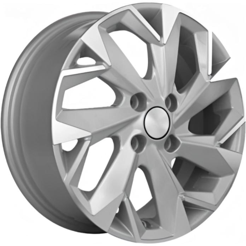 Диски Khomen KHW 1508 6x15 4*100 ET40 DIA60.1 F-Silver-FP Литой купить с бесплатной доставкой в пункты выдачи в Петербурге